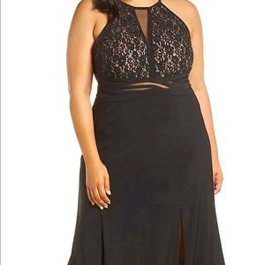 Morgan and Co. long plus size evening gown NWT 18W